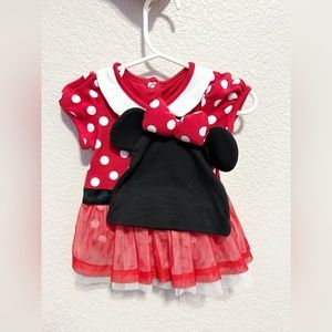 Disney Minnie Mouse Outfit with Shoes